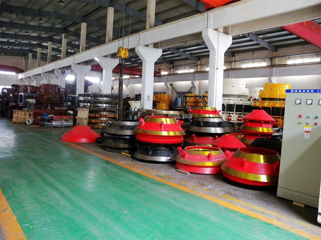 Concave and Mantle KINGLINK KLM1160 for crushing plant - Alkatrész: 3 kép. Concave and Mantle KINGLINK KLM1160 for crushing plant - Alkatrész: 3 kép.