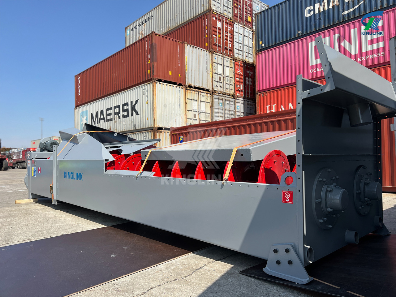 KINGLINK Sandscrew 36'' x 25' | Fine Material Washer | Sand Screw in Canada - Építőipari gépek: 4 kép. KINGLINK Sandscrew 36'' x 25' | Fine Material Washer | Sand Screw in Canada - Építőipari gépek: 4 kép.