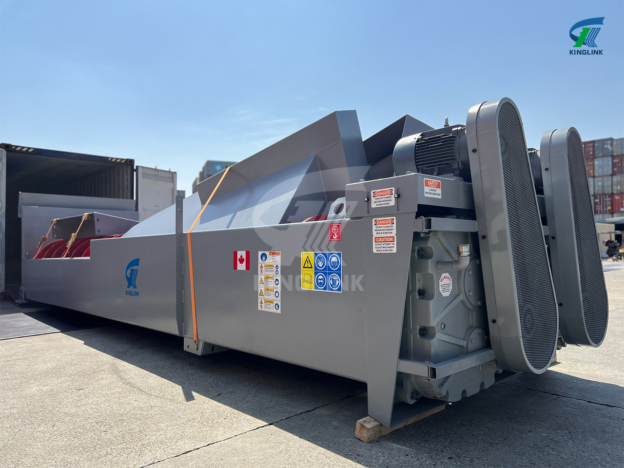 KINGLINK Sandscrew 36'' x 25' | Fine Material Washer | Sand Screw in Canada - Építőipari gépek: 1 kép. KINGLINK Sandscrew 36'' x 25' | Fine Material Washer | Sand Screw in Canada - Építőipari gépek: 1 kép.
