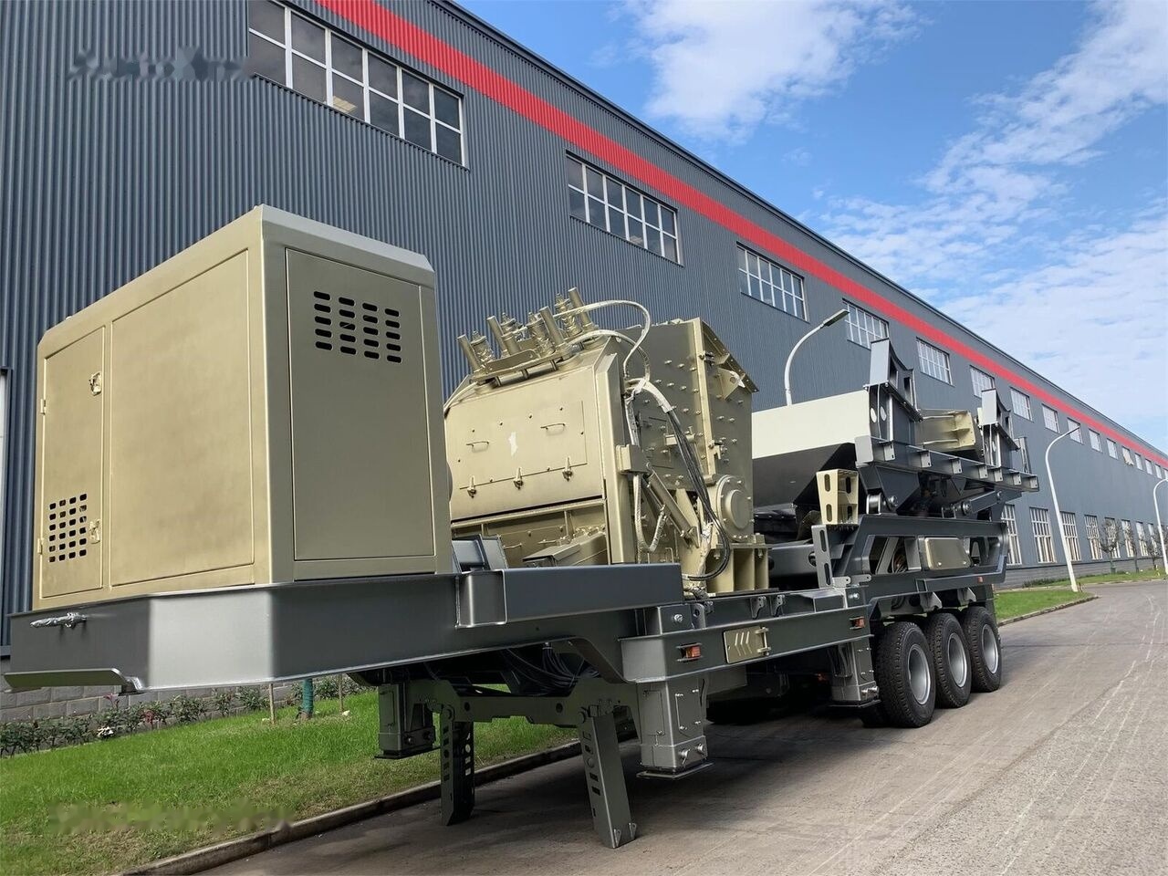 Kinglink KL3S2160F1315 Portable Impact Crusher Plant - Röpítő törő: 2 kép. Kinglink KL3S2160F1315 Portable Impact Crusher Plant - Röpítő törő: 2 kép.