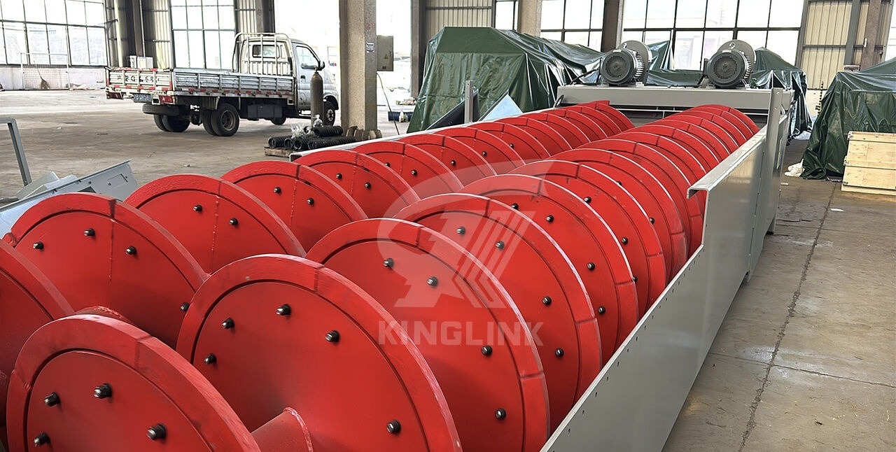 Kinglink Screw Sand Washer | 44'' x 32' Fine Material Washer - Törőgép: 4 kép. Kinglink Screw Sand Washer | 44'' x 32' Fine Material Washer - Törőgép: 4 kép.
