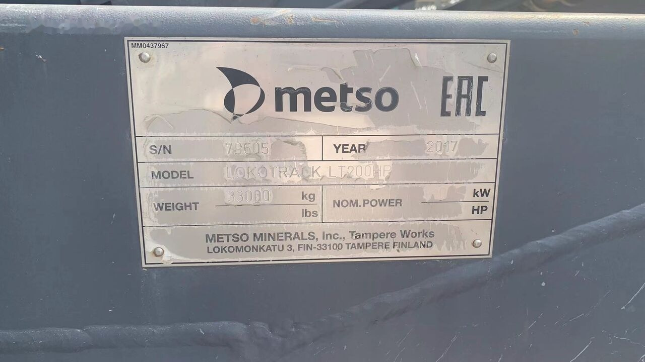 Metso LT200HP Mobile Cone Crusher - Mobil törőgép: 4 kép. Metso LT200HP Mobile Cone Crusher - Mobil törőgép: 4 kép.