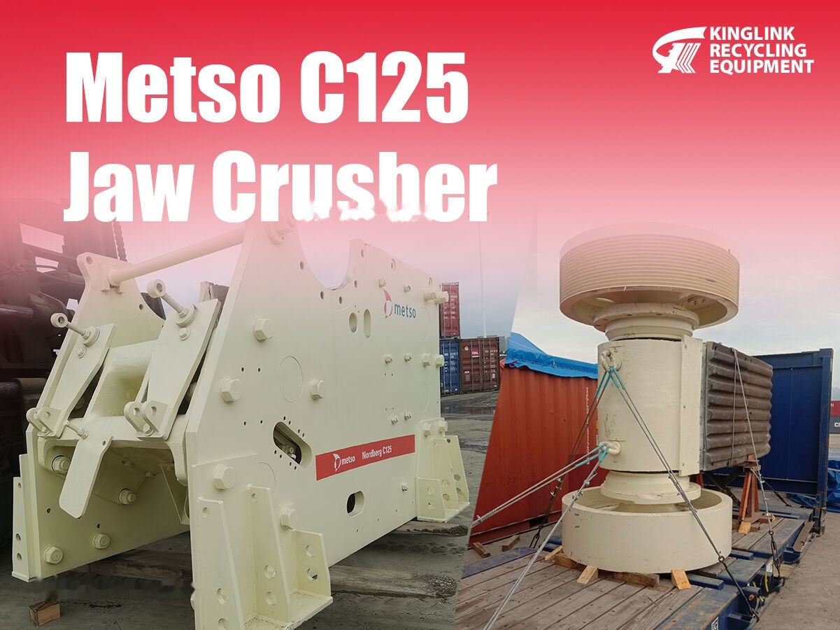 Metso Nordberg C125 Jaw Crusher - Pofás törő: 1 kép. Metso Nordberg C125 Jaw Crusher - Pofás törő: 1 kép.