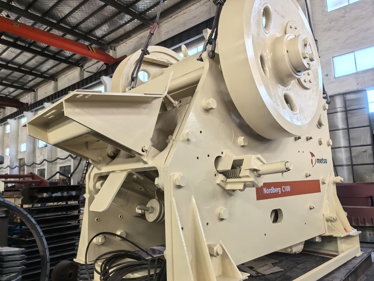 Metso Renewed Nordberg C100 Jaw Crusher - Pofás törő: 4 kép. Metso Renewed Nordberg C100 Jaw Crusher - Pofás törő: 4 kép.
