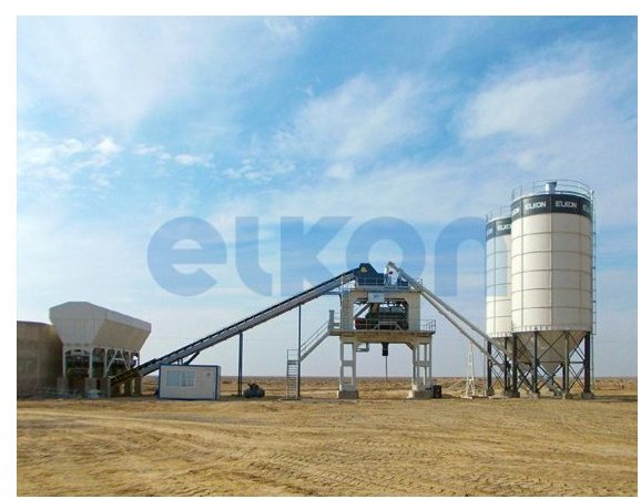 ELKON Elkomix-180 Stationary Concrete Batching Plant - Betonüzem: 2 kép. ELKON Elkomix-180 Stationary Concrete Batching Plant - Betonüzem: 2 kép.