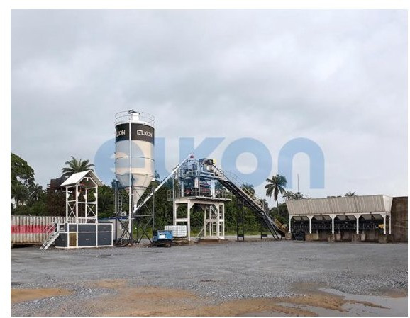 ELKON Elkomix-60 Stationary Concrete Batching Plant - Betonüzem: 2 kép. ELKON Elkomix-60 Stationary Concrete Batching Plant - Betonüzem: 2 kép.