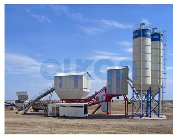 ELKON Mobile Master-100 LION Mobile Concrete Batching Plant - Betonüzem: 4 kép. ELKON Mobile Master-100 LION Mobile Concrete Batching Plant - Betonüzem: 4 kép.