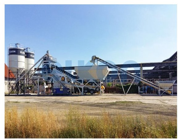 ELKON Mobile Master-100 LION Mobile Concrete Batching Plant - Betonüzem: 2 kép. ELKON Mobile Master-100 LION Mobile Concrete Batching Plant - Betonüzem: 2 kép.