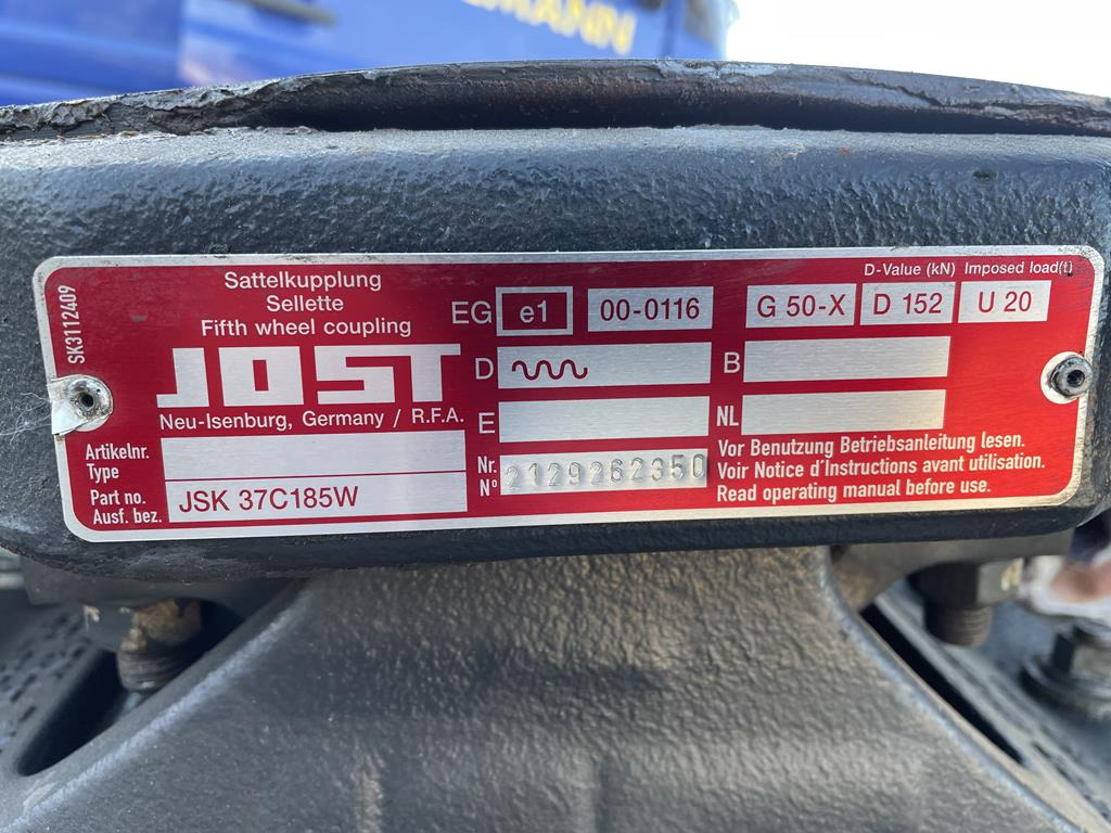 JOST JSK 37C185W - Nyereg - Teherautó: 5 kép. JOST JSK 37C185W - Nyereg - Teherautó: 5 kép.