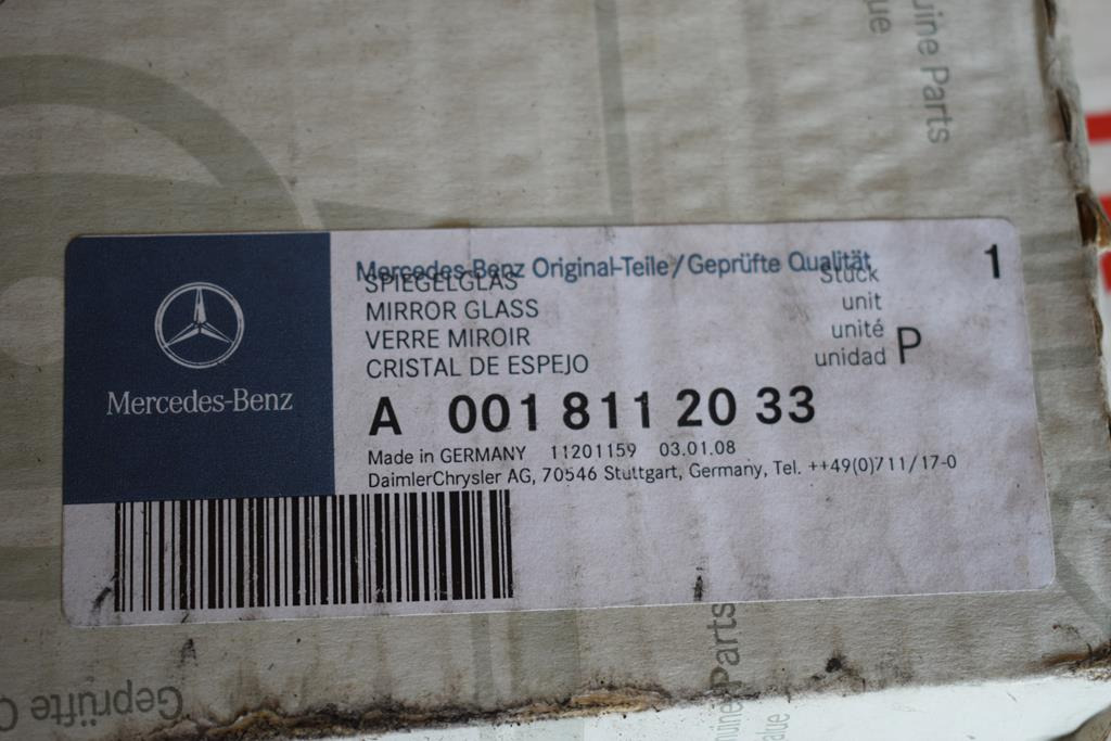 MERCEDES-BENZ ACTROS EXTERIOR MIRROR GLASS - Visszapillantó tükör - Teherautó: 3 kép. MERCEDES-BENZ ACTROS EXTERIOR MIRROR GLASS - Visszapillantó tükör - Teherautó: 3 kép.