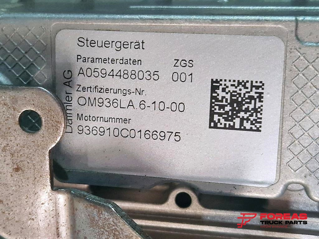 MERCEDES-BENZ ATEGO OM936LA - ECU - Teherautó: 3 kép. MERCEDES-BENZ ATEGO OM936LA - ECU - Teherautó: 3 kép.