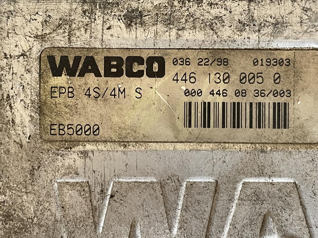 MERCEDES-BENZ WABCO EPB 4S/4M - 000 446 08 36 - ECU - Teherautó: 3 kép. MERCEDES-BENZ WABCO EPB 4S/4M - 000 446 08 36 - ECU - Teherautó: 3 kép.