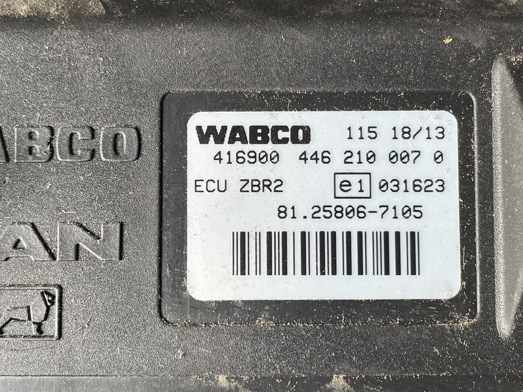 WABCO ECU ZBR2 FOR MAN - 81.25806.7105 - ECU - Teherautó: 2 kép. WABCO ECU ZBR2 FOR MAN - 81.25806.7105 - ECU - Teherautó: 2 kép.
