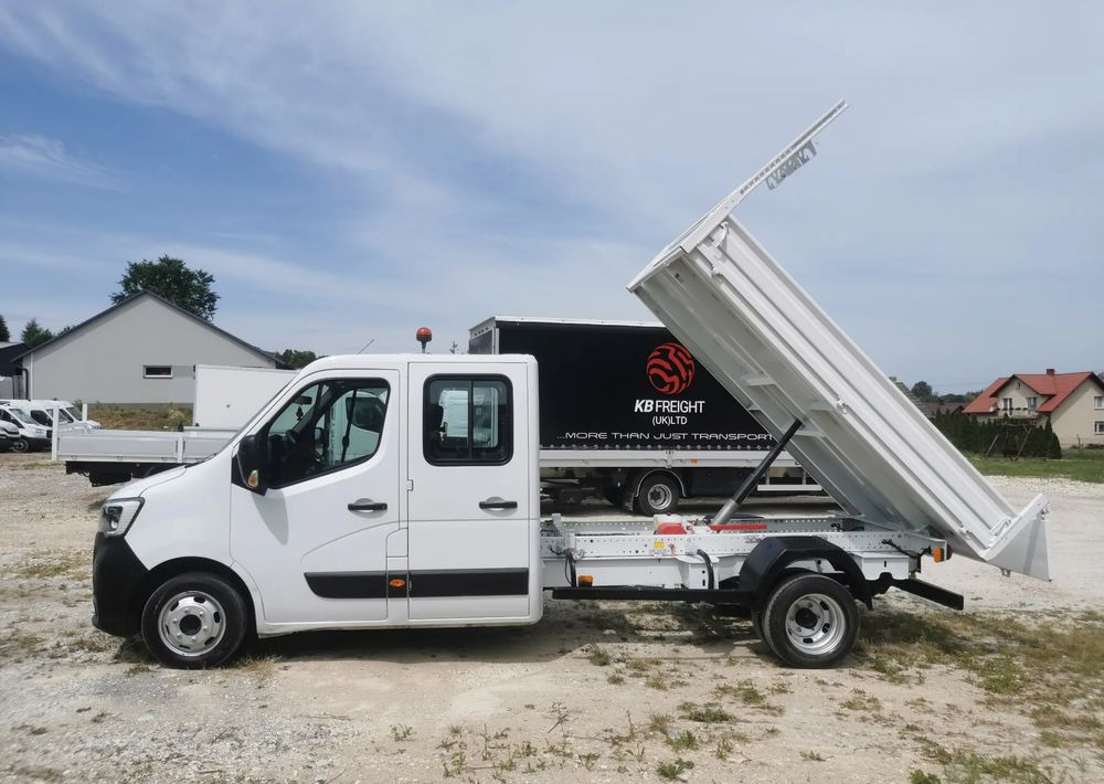 Billenőplatós kisteherautó Renault Master 2.3dCi-130KM Brygadówka wywrotka 48.800km przebieg kiper doka Dubel klimatyzacja: 8 kép.