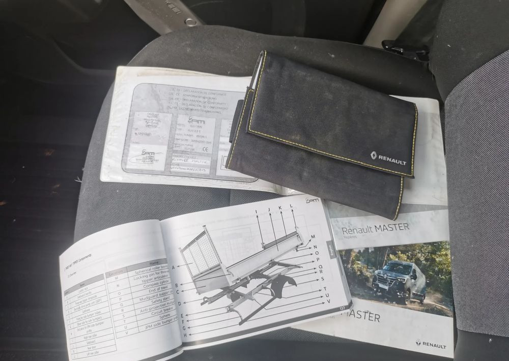 Billenőplatós kisteherautó Renault Master 2.3dCi-130KM Brygadówka wywrotka 48.800km przebieg kiper doka Dubel klimatyzacja: 14 kép.