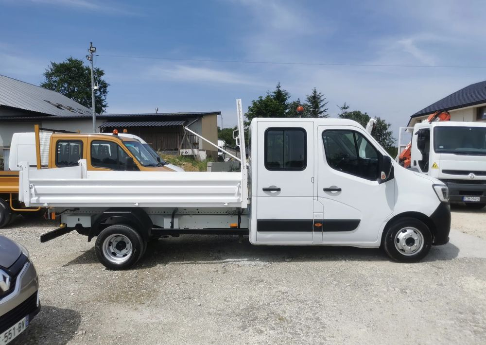 Billenőplatós kisteherautó Renault Master 2.3dCi-130KM Brygadówka wywrotka 48.800km przebieg kiper doka Dubel klimatyzacja: 16 kép.