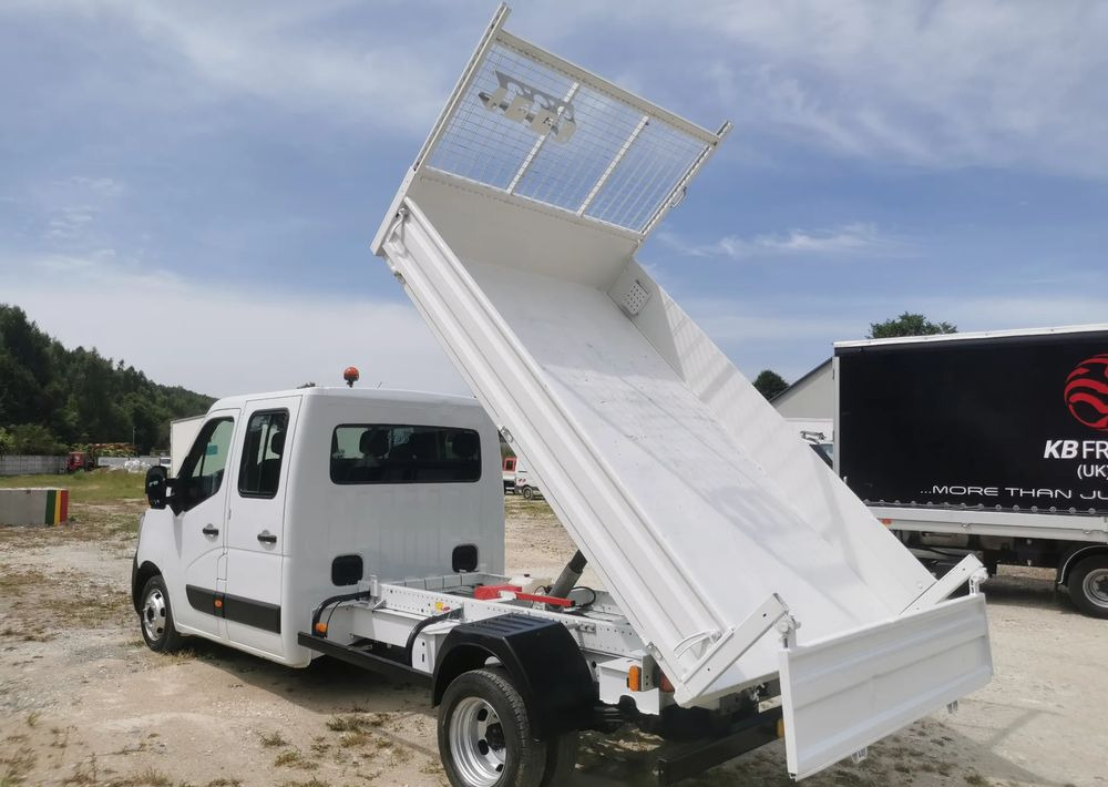 Billenőplatós kisteherautó Renault Master 2.3dCi-130KM Brygadówka wywrotka 48.800km przebieg kiper doka Dubel klimatyzacja: 6 kép.