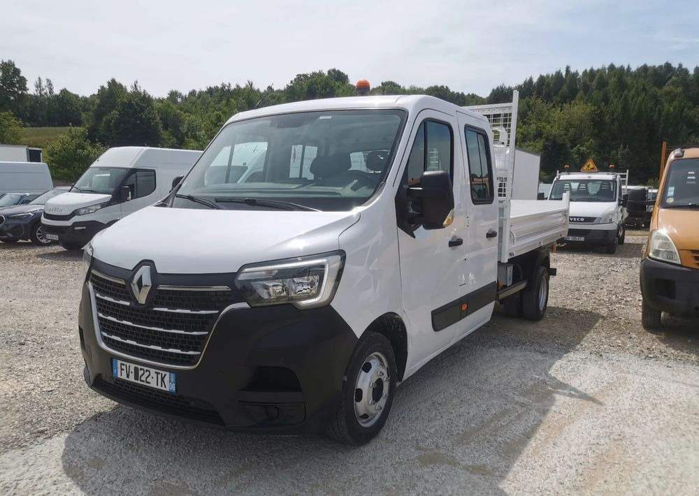Billenőplatós kisteherautó Renault Master 2.3dCi-130KM Brygadówka wywrotka 48.800km przebieg kiper doka Dubel klimatyzacja: 19 kép.