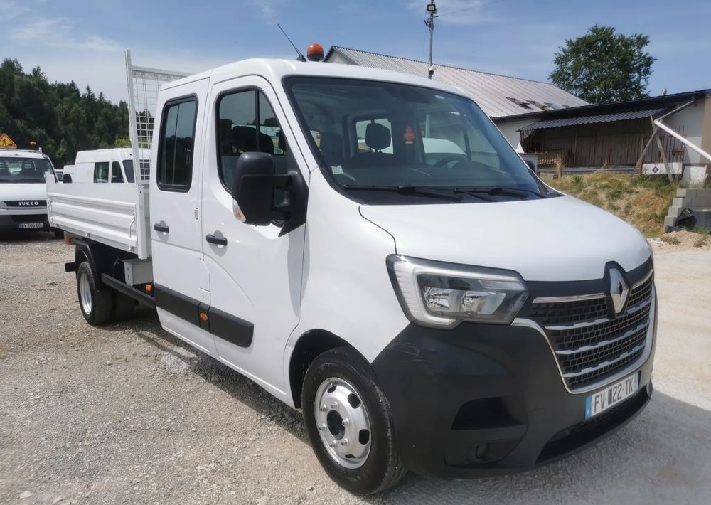 Billenőplatós kisteherautó Renault Master 2.3dCi-130KM Brygadówka wywrotka 48.800km przebieg kiper doka Dubel klimatyzacja: 15 kép.