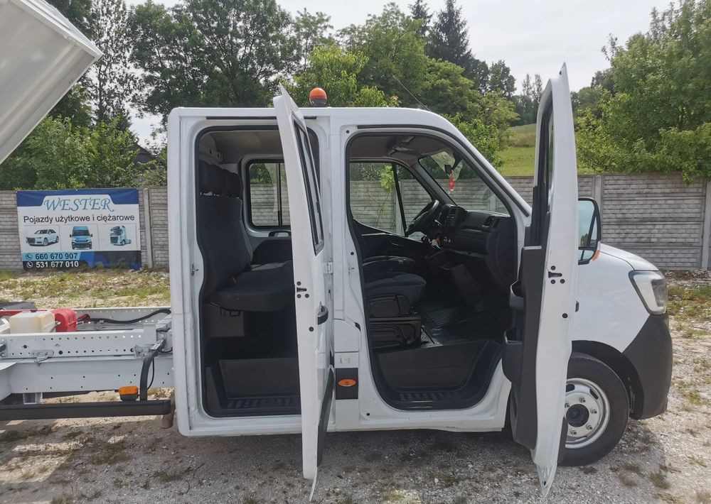 Billenőplatós kisteherautó Renault Master 2.3dCi-130KM Brygadówka wywrotka 48.800km przebieg kiper doka Dubel klimatyzacja: 10 kép.