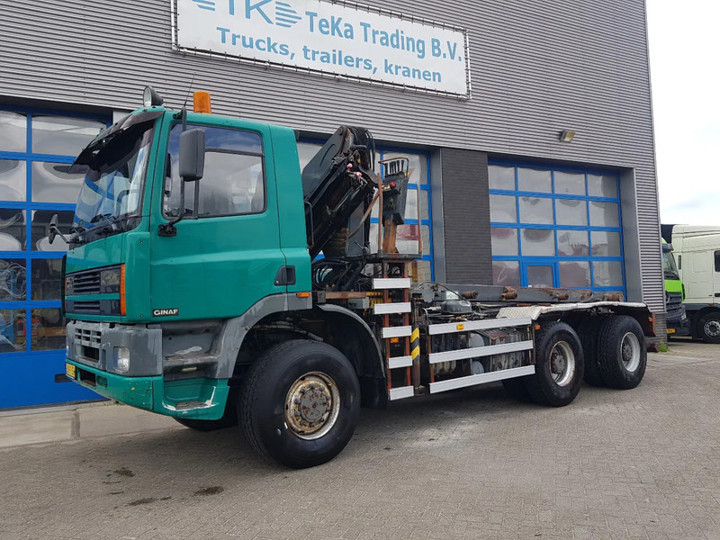Ginaf M 3335 S 6x6 Palfinger PK 14080 + NCH - Teherautó - kábelrendszer, Darus autó: 4 kép. Ginaf M 3335 S 6x6 Palfinger PK 14080 + NCH - Teherautó - kábelrendszer, Darus autó: 4 kép.