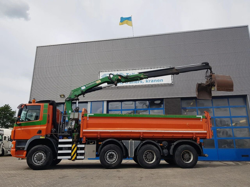 Ginaf X 4343 TS 8x6 Kipper kraan HMF 2020 - Billenőplatós teherautó: 4 kép. Ginaf X 4343 TS 8x6 Kipper kraan HMF 2020 - Billenőplatós teherautó: 4 kép.