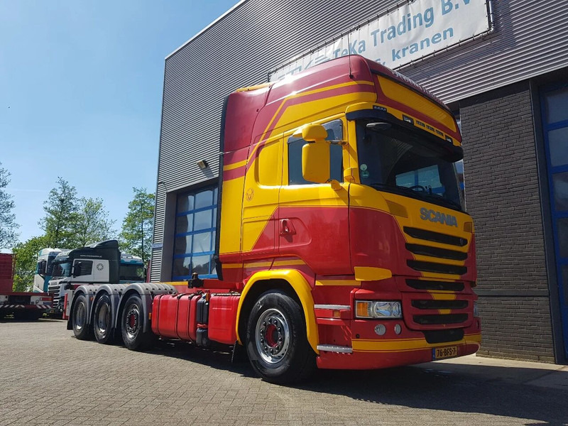 Scania R450 8x2 Topline ADR EX/II, EX/III, FL en AT SCR only - Cserefelépítményes teherautó: 5 kép. Scania R450 8x2 Topline ADR EX/II, EX/III, FL en AT SCR only - Cserefelépítményes teherautó: 5 kép.