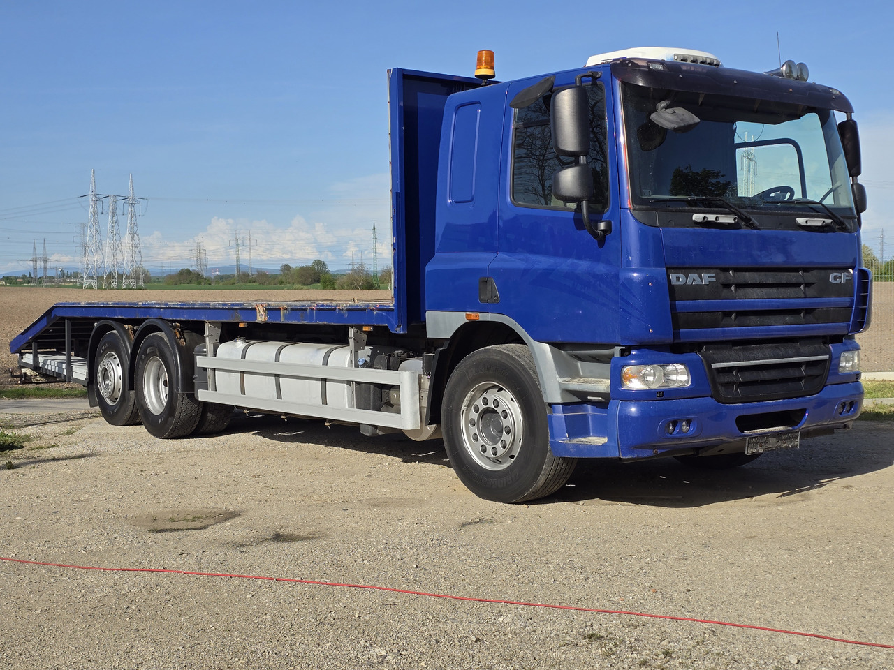 DAF CF 360 MACHINE TRANSPORTER SPECIAL PRICE ONLY THIS YEAR - Autószállító teherautó: 2 kép. DAF CF 360 MACHINE TRANSPORTER SPECIAL PRICE ONLY THIS YEAR - Autószállító teherautó: 2 kép.