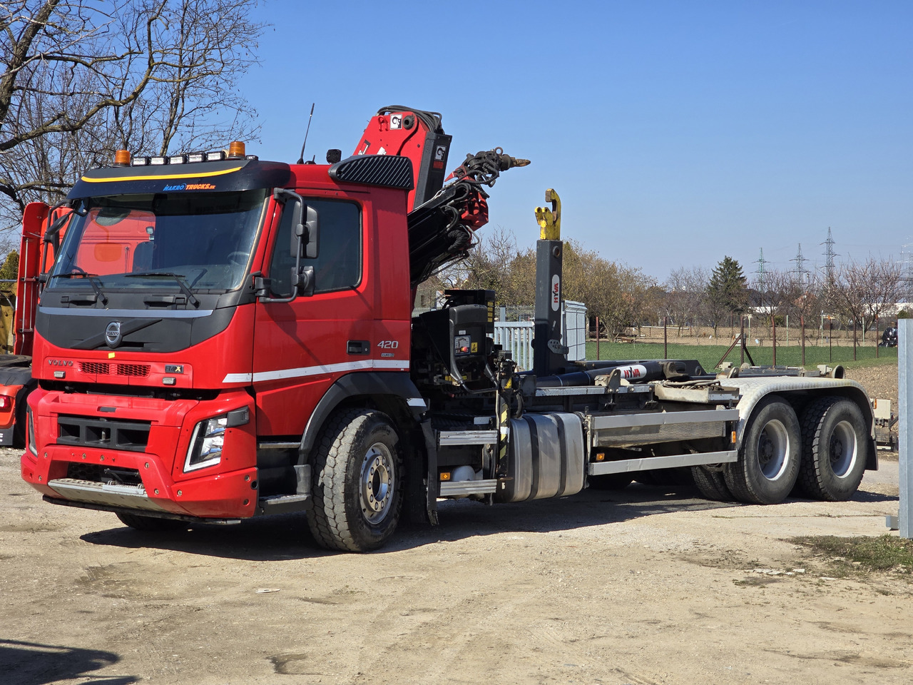 VOLVO FMX 420 6X4 / HIAB 144B-hiduo / hook SPECIAL PRICE ONLY THIS YEAR - Horgos rakodó teherautó, Darus autó: 2 kép. VOLVO FMX 420 6X4 / HIAB 144B-hiduo / hook SPECIAL PRICE ONLY THIS YEAR - Horgos rakodó teherautó, Darus autó: 2 kép.