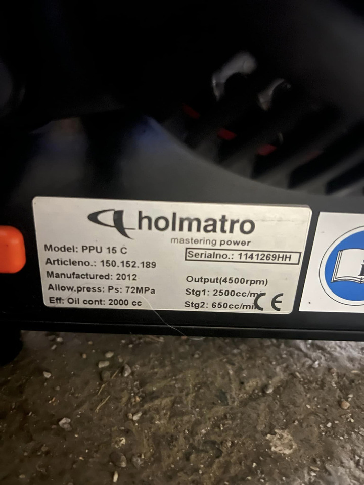 Tűzoltóautó Holmatro PPU15 C - Jaws of life: 7 kép.