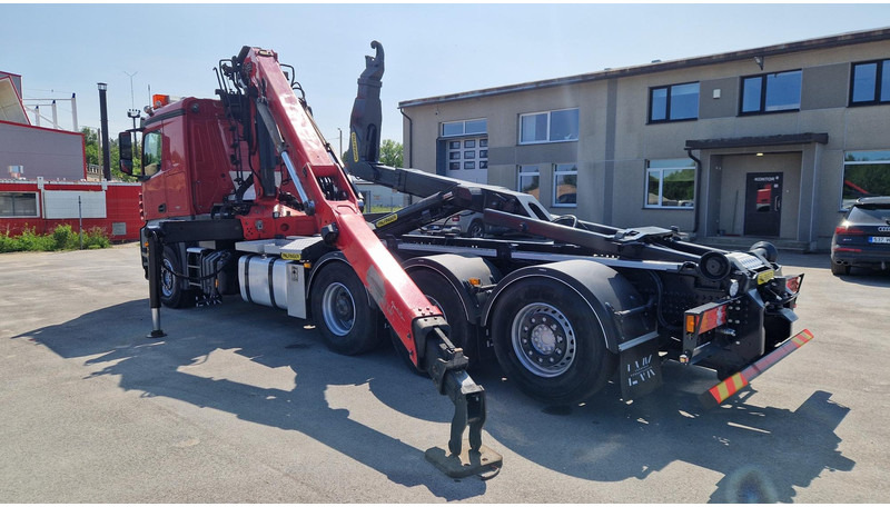 Mercedes-Benz Arocs 3251 8X4*4 Epsilon S260Z96 - Horgos rakodó teherautó, Darus autó: 4 kép. Mercedes-Benz Arocs 3251 8X4*4 Epsilon S260Z96 - Horgos rakodó teherautó, Darus autó: 4 kép.