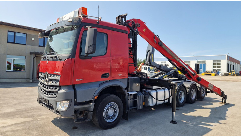 Mercedes-Benz Arocs 3251 8X4*4 Epsilon S260Z96 - Horgos rakodó teherautó, Darus autó: 1 kép. Mercedes-Benz Arocs 3251 8X4*4 Epsilon S260Z96 - Horgos rakodó teherautó, Darus autó: 1 kép.