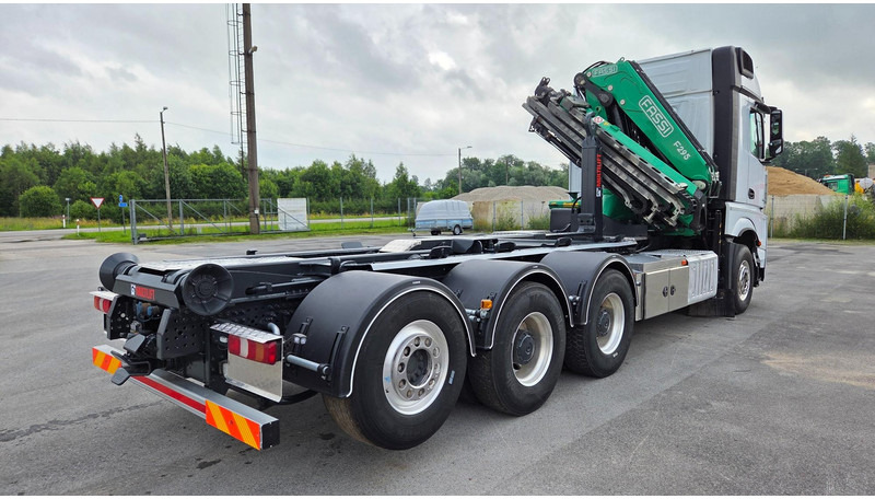 Mercedes-Benz Arocs 3253 8X4*4 Fassi F295 - Horgos rakodó teherautó, Darus autó: 5 kép. Mercedes-Benz Arocs 3253 8X4*4 Fassi F295 - Horgos rakodó teherautó, Darus autó: 5 kép.
