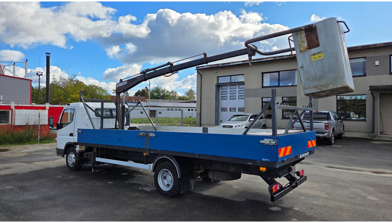 Mitsubishi CANTER FE85B HIAB 026 - Platós teherautó, Darus autó: 4 kép. Mitsubishi CANTER FE85B HIAB 026 - Platós teherautó, Darus autó: 4 kép.