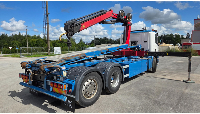 Scania P360 6X2*4 HMF 1720K4 EURO6 - Teherautó - kábelrendszer, Darus autó: 5 kép. Scania P360 6X2*4 HMF 1720K4 EURO6 - Teherautó - kábelrendszer, Darus autó: 5 kép.