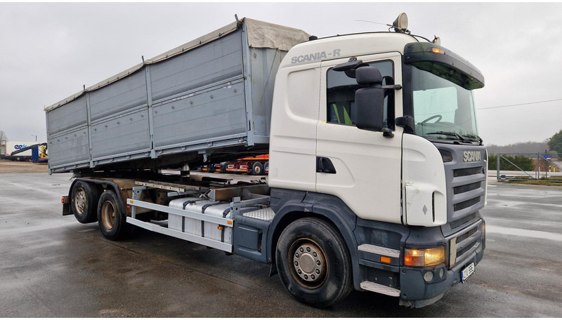 Scania R380 6X2 Retarder - Billenőplatós teherautó: 2 kép. Scania R380 6X2 Retarder - Billenőplatós teherautó: 2 kép.
