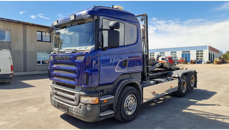 Scania R500 6X2 Manual Full steel - Horgos rakodó teherautó: 1 kép. Scania R500 6X2 Manual Full steel - Horgos rakodó teherautó: 1 kép.