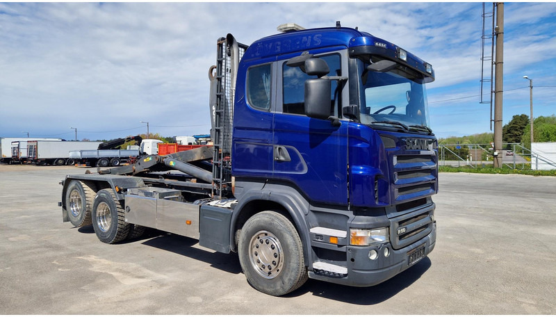 Scania R500 6X2 Manual Full steel - Horgos rakodó teherautó: 2 kép. Scania R500 6X2 Manual Full steel - Horgos rakodó teherautó: 2 kép.