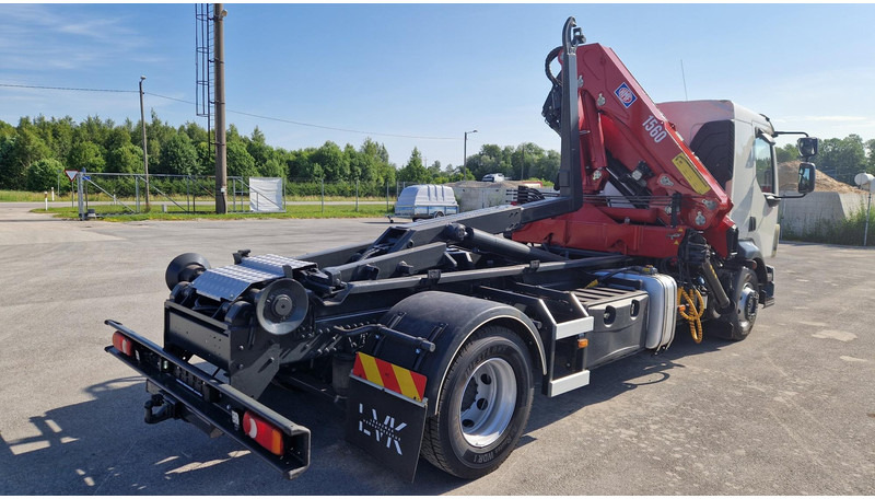 Volvo FL280 4X2 HMF 1560 - Horgos rakodó teherautó, Darus autó: 4 kép. Volvo FL280 4X2 HMF 1560 - Horgos rakodó teherautó, Darus autó: 4 kép.