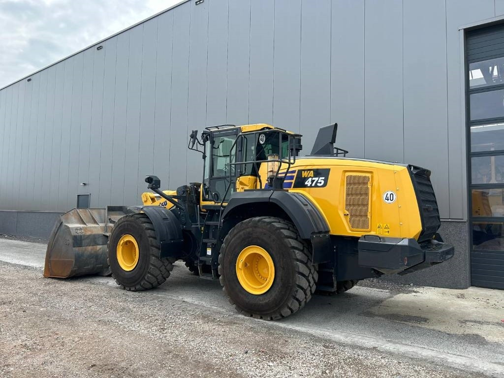 Komatsu WA 475-10E0 - Gumikerekes homlokrakodó: 3 kép. Komatsu WA 475-10E0 - Gumikerekes homlokrakodó: 3 kép.