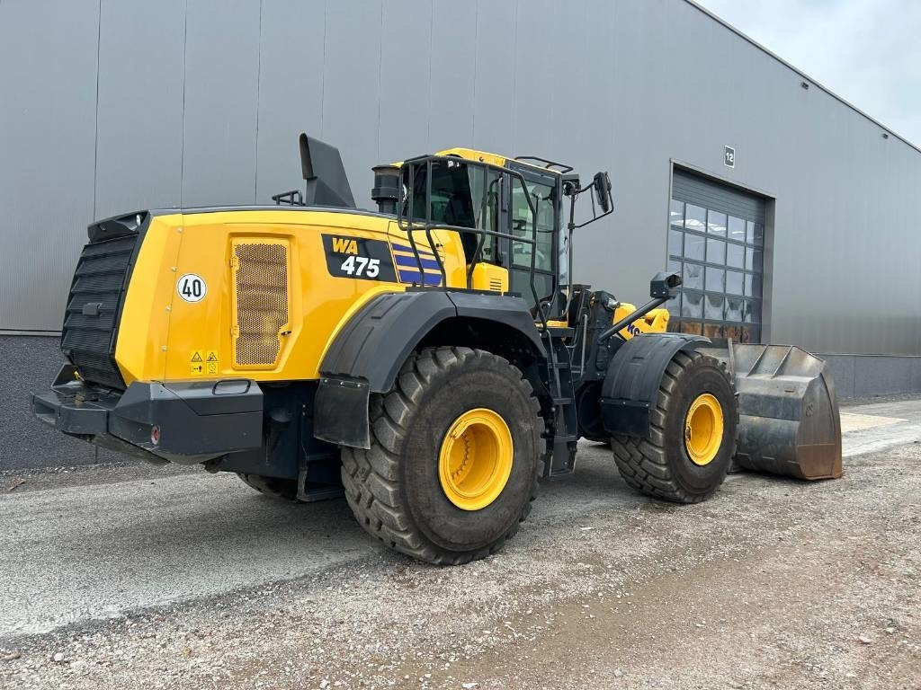 Komatsu WA 475-10E0 - Gumikerekes homlokrakodó: 5 kép. Komatsu WA 475-10E0 - Gumikerekes homlokrakodó: 5 kép.