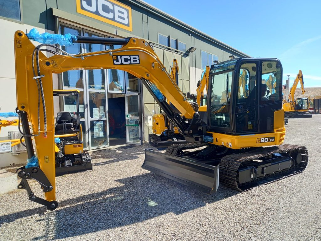 JCB 90Z-2 - Minikotró: 1 kép. JCB 90Z-2 - Minikotró: 1 kép.