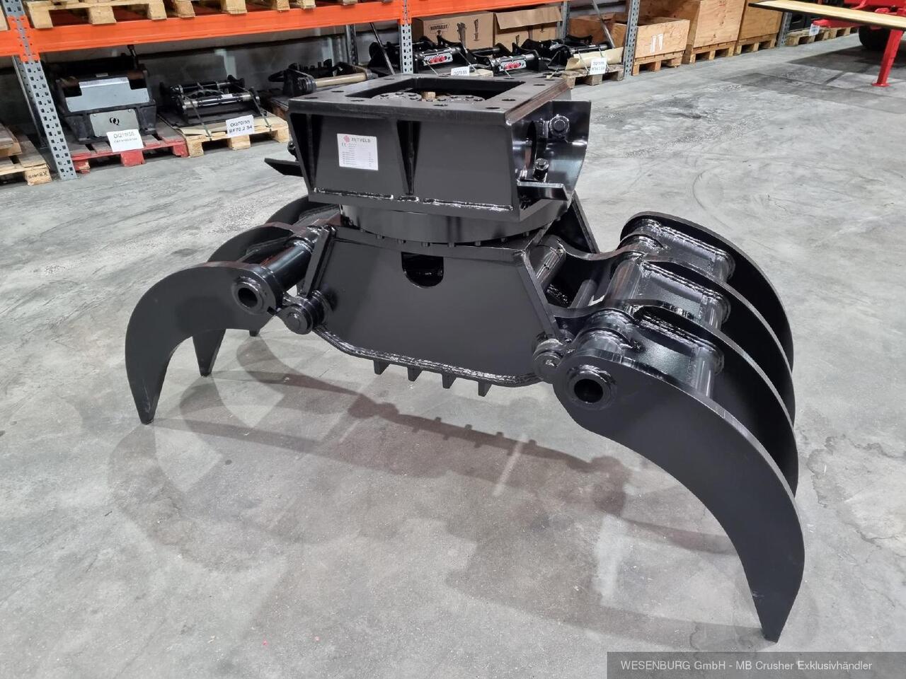 Zijtveld S1104-B 7-Finger Baumgreifer S1104-D 7T / 16,0 - 24,0 t - Polip kanál - Építőipari gépek: 1 kép. Zijtveld S1104-B 7-Finger Baumgreifer S1104-D 7T / 16,0 - 24,0 t - Polip kanál - Építőipari gépek: 1 kép.