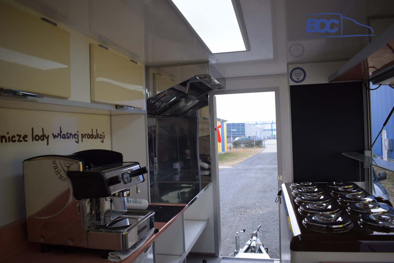 Új Büféautó BCC POLSKA - FOOD TRUCK - MOBILNA LODZIARNIA, PEUGEOT BOXER: 8 kép.