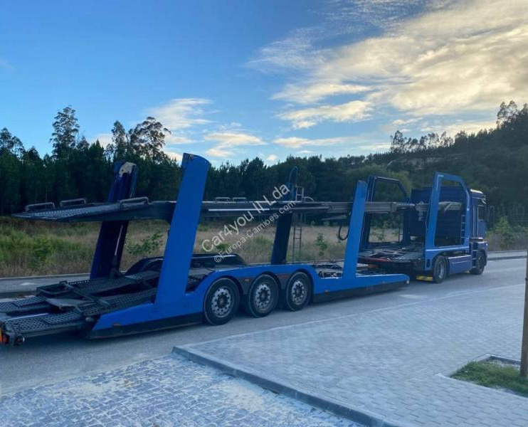 Renault Magnum 480 DXI - Autószállító teherautó, Félpótkocsi autószállító: 4 kép. Renault Magnum 480 DXI - Autószállító teherautó, Félpótkocsi autószállító: 4 kép.