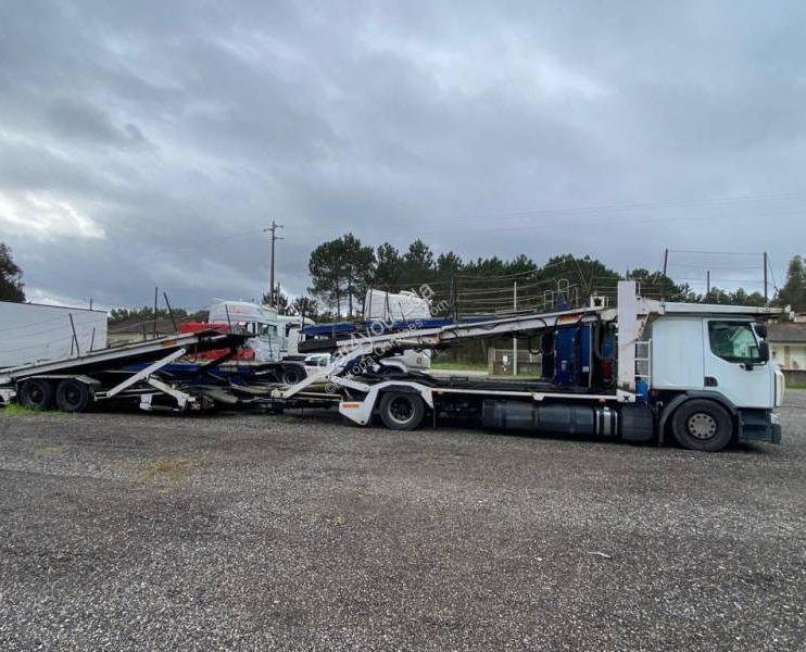 Renault Premium 450 DXI - Autószállító teherautó: 2 kép. Renault Premium 450 DXI - Autószállító teherautó: 2 kép.