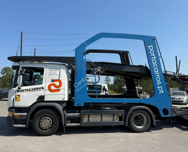 Scania P 450 - Autószállító teherautó, Félpótkocsi autószállító: 3 kép. Scania P 450 - Autószállító teherautó, Félpótkocsi autószállító: 3 kép.