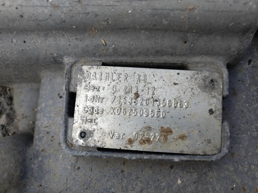 Mercedes-Benz G211-12 - Sebességváltó - Teherautó: 4 kép. Mercedes-Benz G211-12 - Sebességváltó - Teherautó: 4 kép.