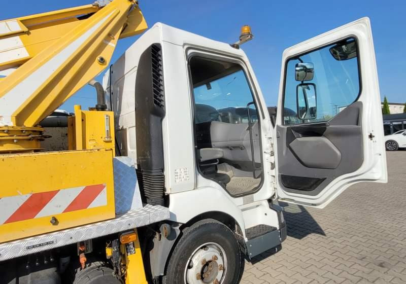 Emelőkosaras teherautó Renault MIDLUM 180 DCI / SPROWADZONA / ZWYŻKA: 20 kép.