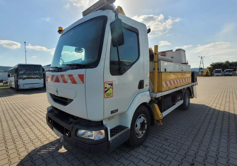 Renault MIDLUM 180 DCI / SPROWADZONA / ZWYŻKA - Emelőkosaras teherautó: 4 kép. Renault MIDLUM 180 DCI / SPROWADZONA / ZWYŻKA - Emelőkosaras teherautó: 4 kép.